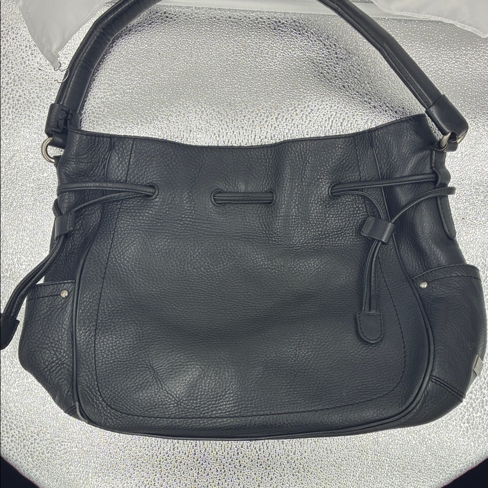 Cole Haan Black Leather Shoulder Bag